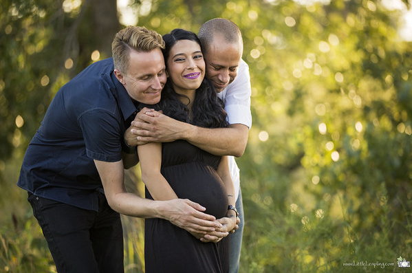 Surrogate mother with clients