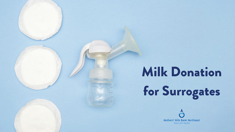 milk donation for surrogates
