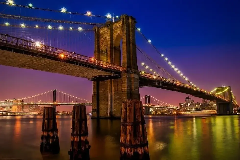 Brooklyn Bridge skyline