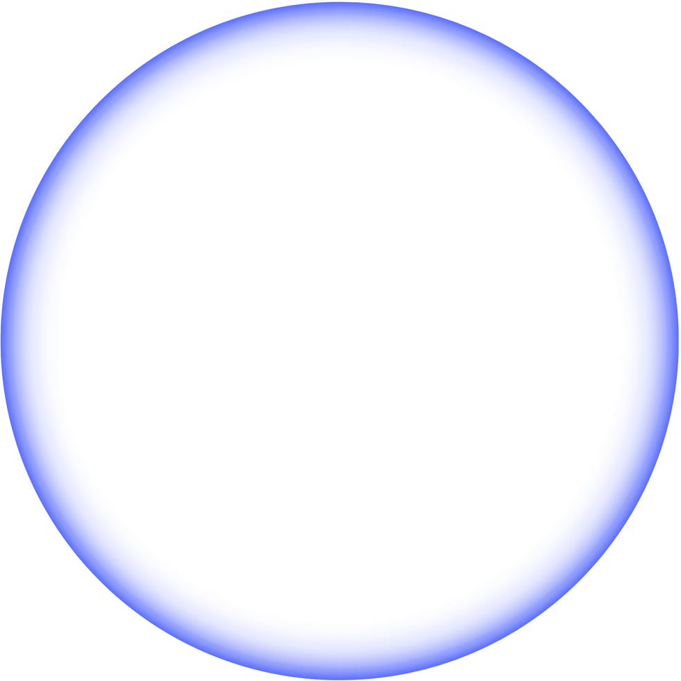 Decorative circle graphic